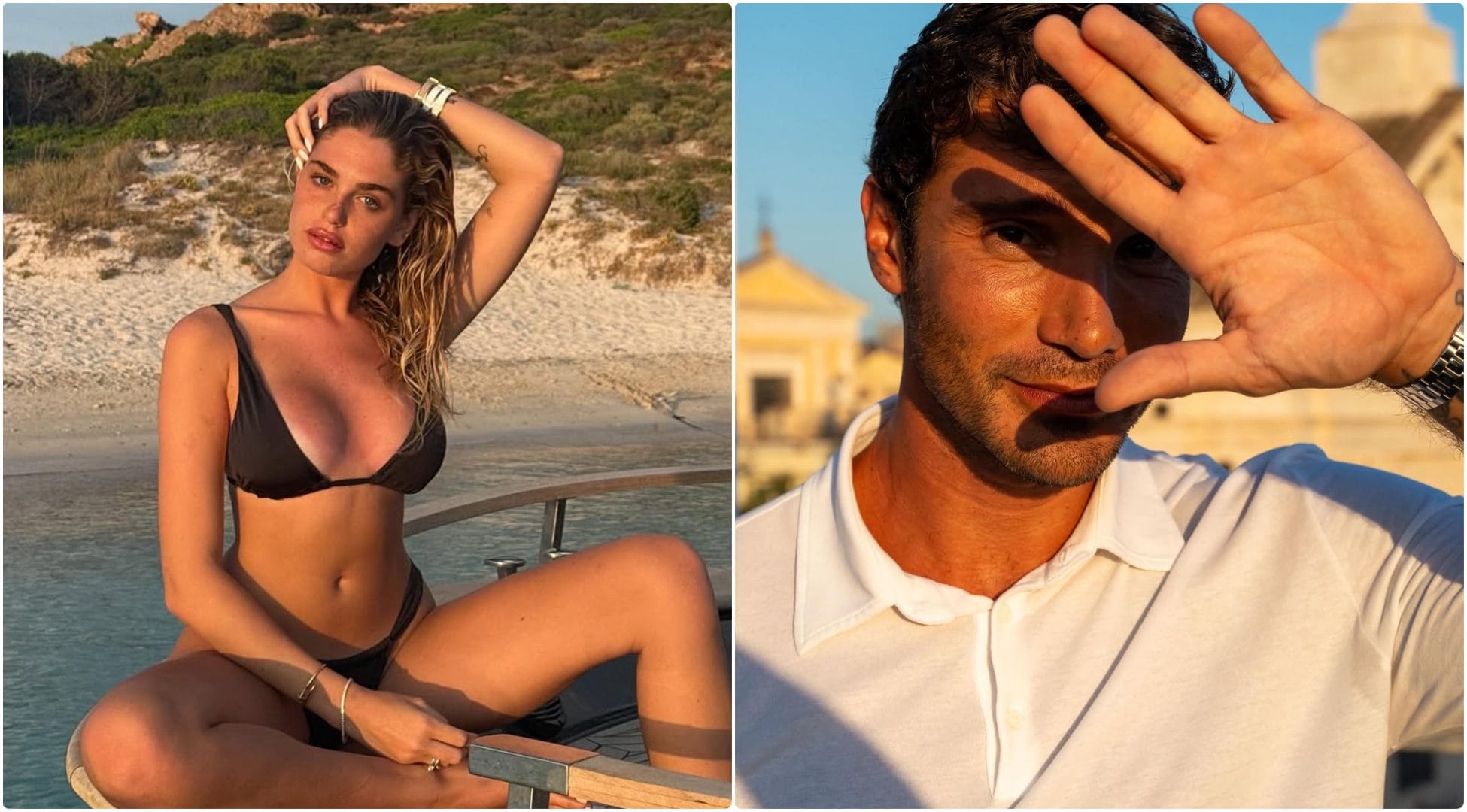 Stefano De Martino e Caroline Tronelli non si nascondono più, la foto del bacio: "Pazzo d'amore per lei"