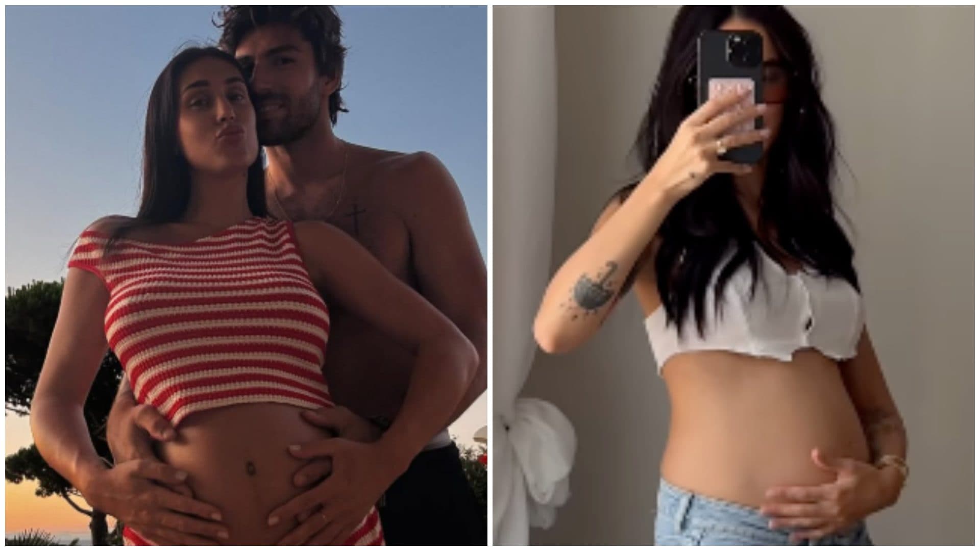 Cecilia Rodriguez in dolce attesa: la foto con Ignazio Moser e la reazione dell'amica Giulia De Lellis