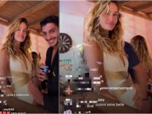 “Helena Prestes è incinta”, il gesto con Javier Martinez che allude a una gravidanza