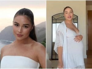 Olivia Culpo incinta e vicina al parto: &#8220;Il più grande privilegio è vedere il mio corpo diventare una casa&#8221;