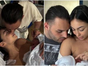 Ernia papà, è nata la prima figlia con Valentina Cabassi: “Siamo innamorati persi, è una magia”