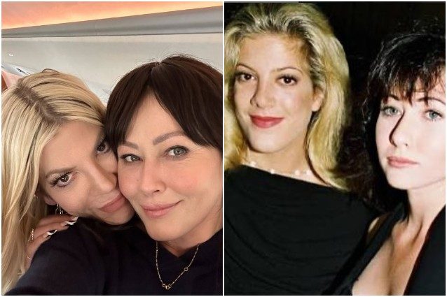 Tori Spelling ricorda Shannen Doherty un anno dopo la morte: "Il dolore brucia nella mia anima, non svanisce mai"