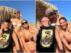 Aurora Ramazzotti in vacanza con i genitori Eros e Michelle Hunziker: “È un affare di famiglia”