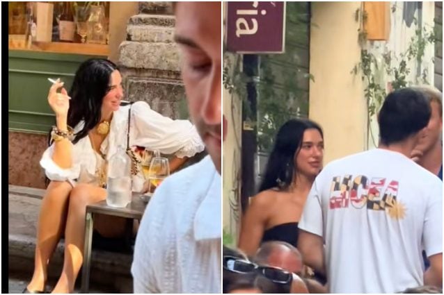 Dua Lipa con il fidanzato Callum Turner a Palermo: la vacanza della popstar come una turista comune