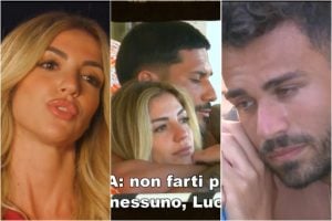 Lucia si avvicina al single Andrea e Rosario sbotta, lei: "Spero in un falò immediato"
