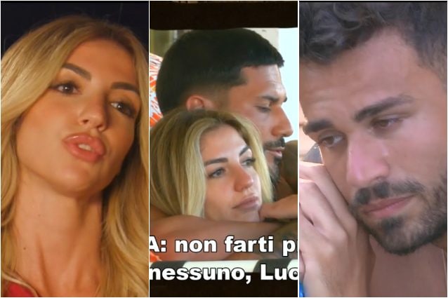 Lucia si avvicina al single Andrea a Temptation Island e Rosario sbotta, lei: "Spero in un falò immediato"