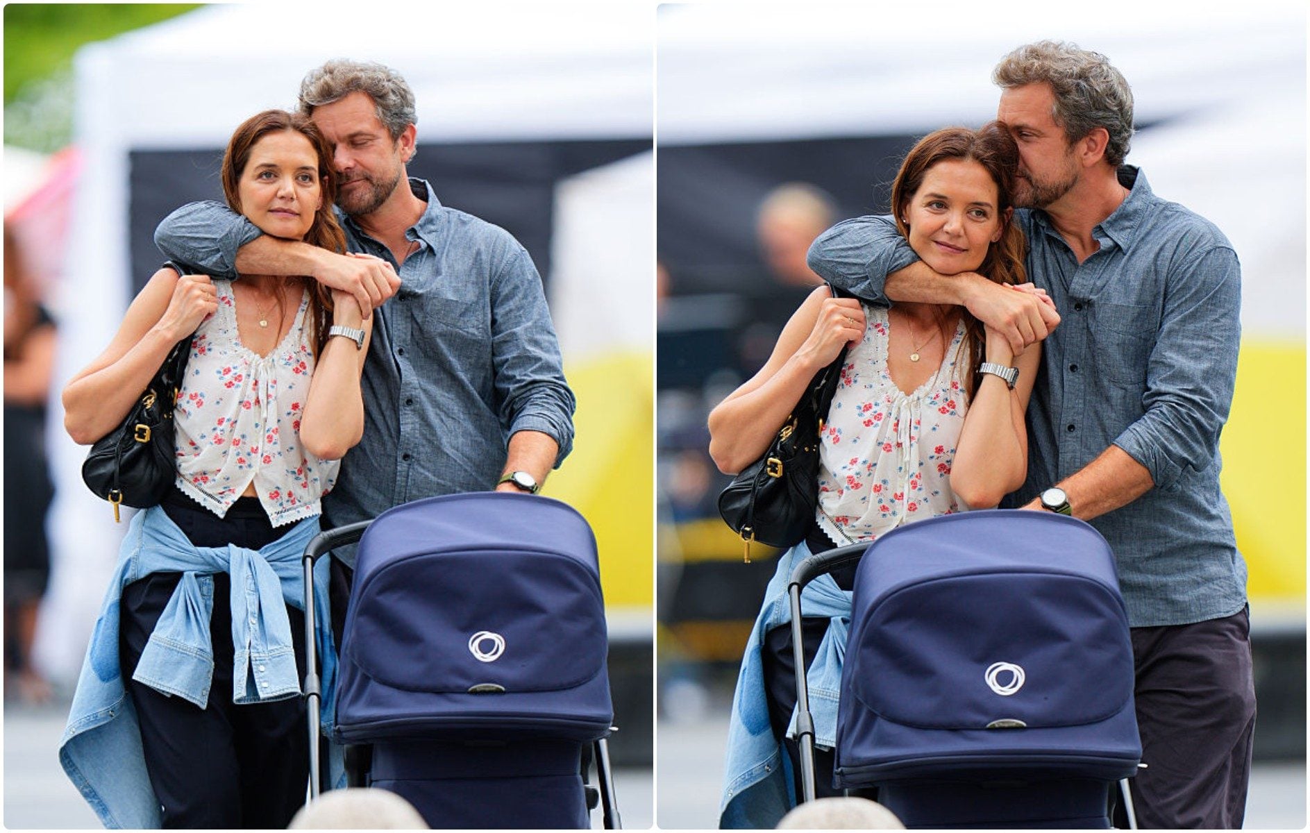 Katie Holmes e Joshua Jackson innamorati e con un figlio: le nuove foto in cui la finzione stravolge la realtà