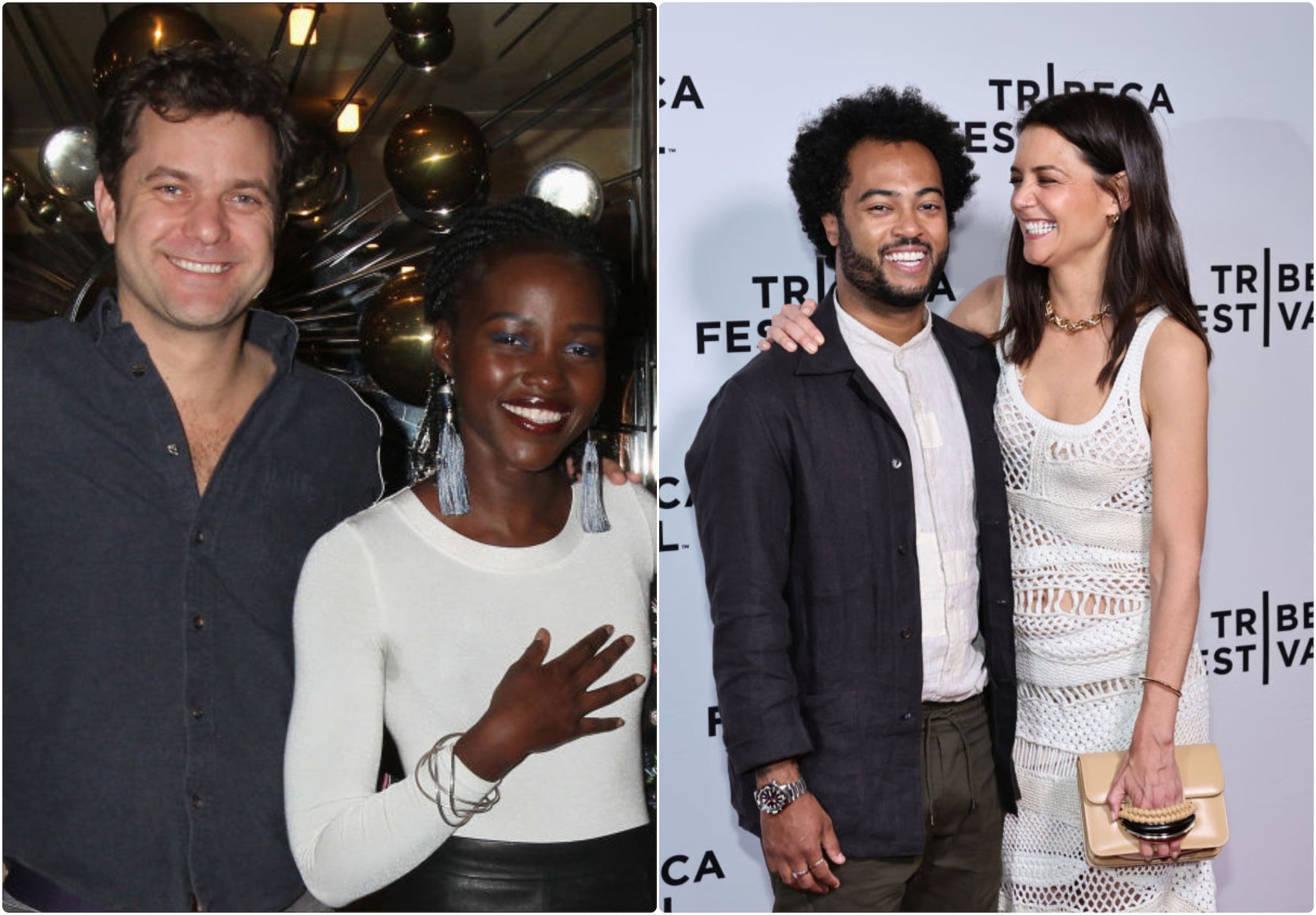 Joshua Jackson con Lupita Nyong’o e Katie Holmes con Bobby Wooten III.