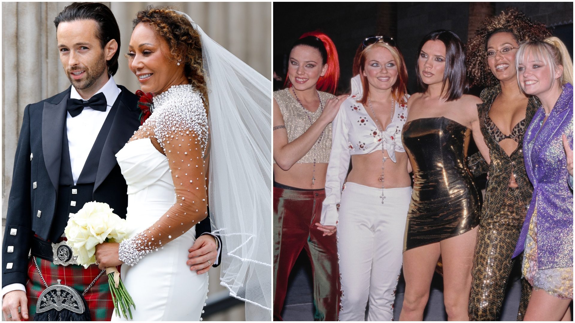 Mel B delle Spice Girls si è sposata con Rory McPhee: assente Victoria Beckham e altre ex colleghe