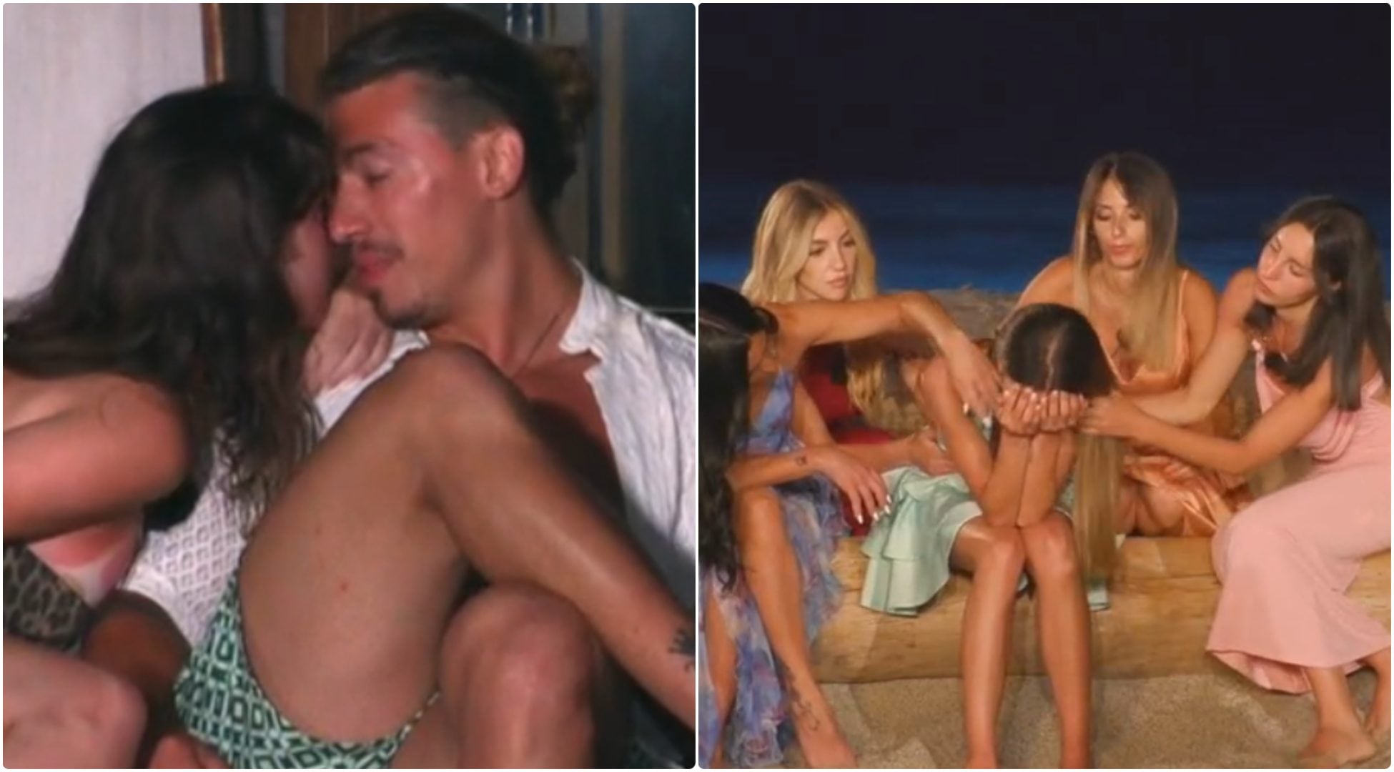 Simone bacia la single Rebecca a Temptation Island, poi chiede di tornare da Sonia: “Sarà la madre dei miei figli”