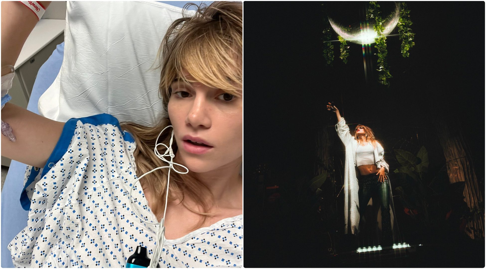 Suki Waterhouse, compagna di Robert Pattinson, è stata ricoverata: la foto dall’ospedale