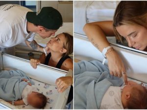 Veronica Ferraro è diventata mamma, è nato il primo figlio con Davide Simonetta: “Orlando ti amiamo”