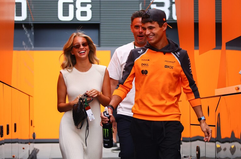 Lando Norris e Margarida Corceiro