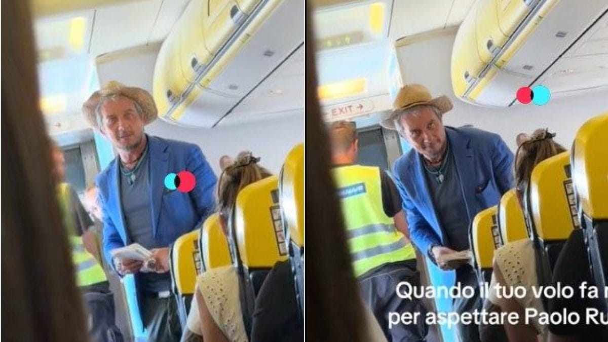 Paolo Ruffini si scusa coi passeggeri dell’aereo Ryanair
