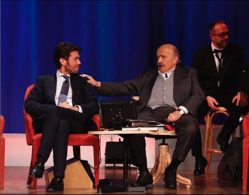 Raffaello Tonon e Maurizio Costanzo, fonte Instagram
