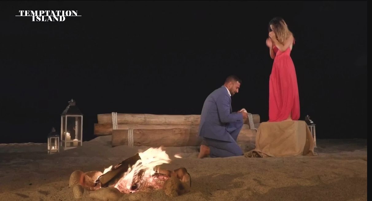 La proposta di Antonio a Valentina