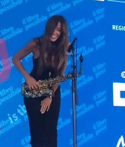 La musicista Vanessa Calderisi, nuova fidanzata di Amedeo Grieco