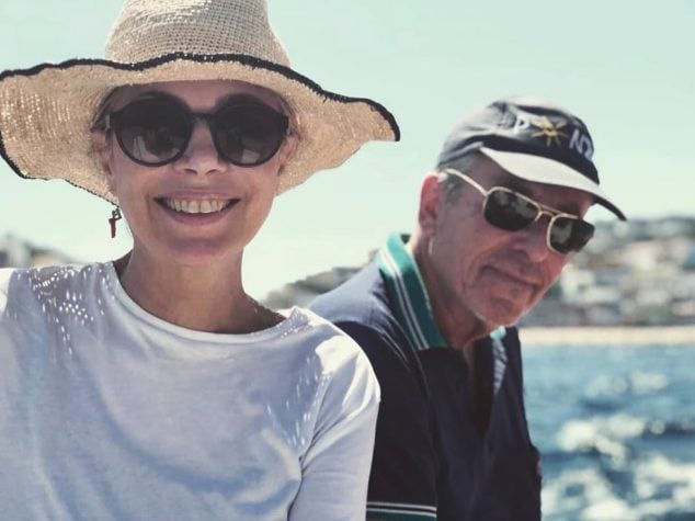Benedicta Boccoli e il futuro marito Maurizio Micheli