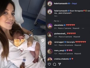 Federica Masolin è diventata mamma: la conduttrice di Sky Sport ha partorito la primogenita Nina