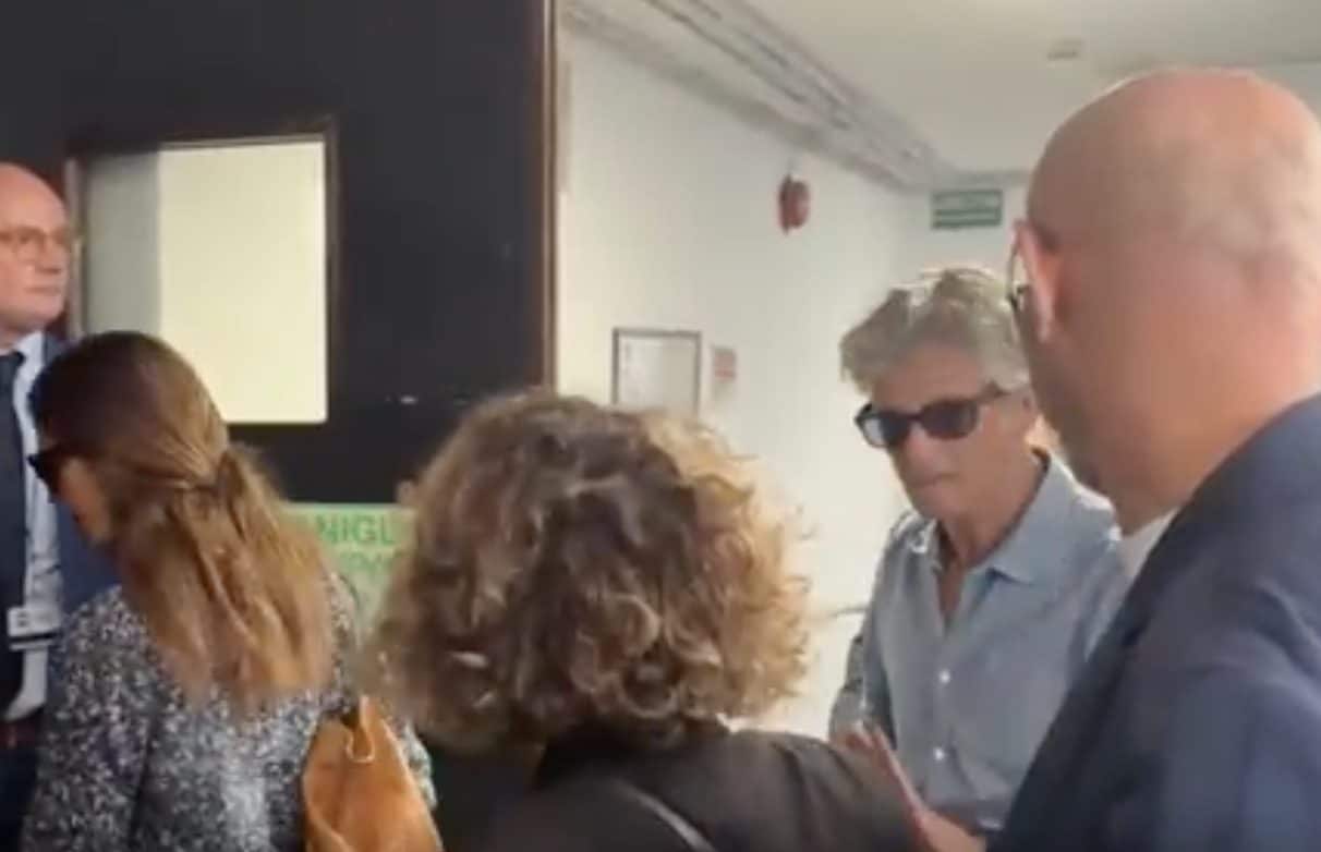 L’arrivo di Fiorello al Teatro delle Vittorie