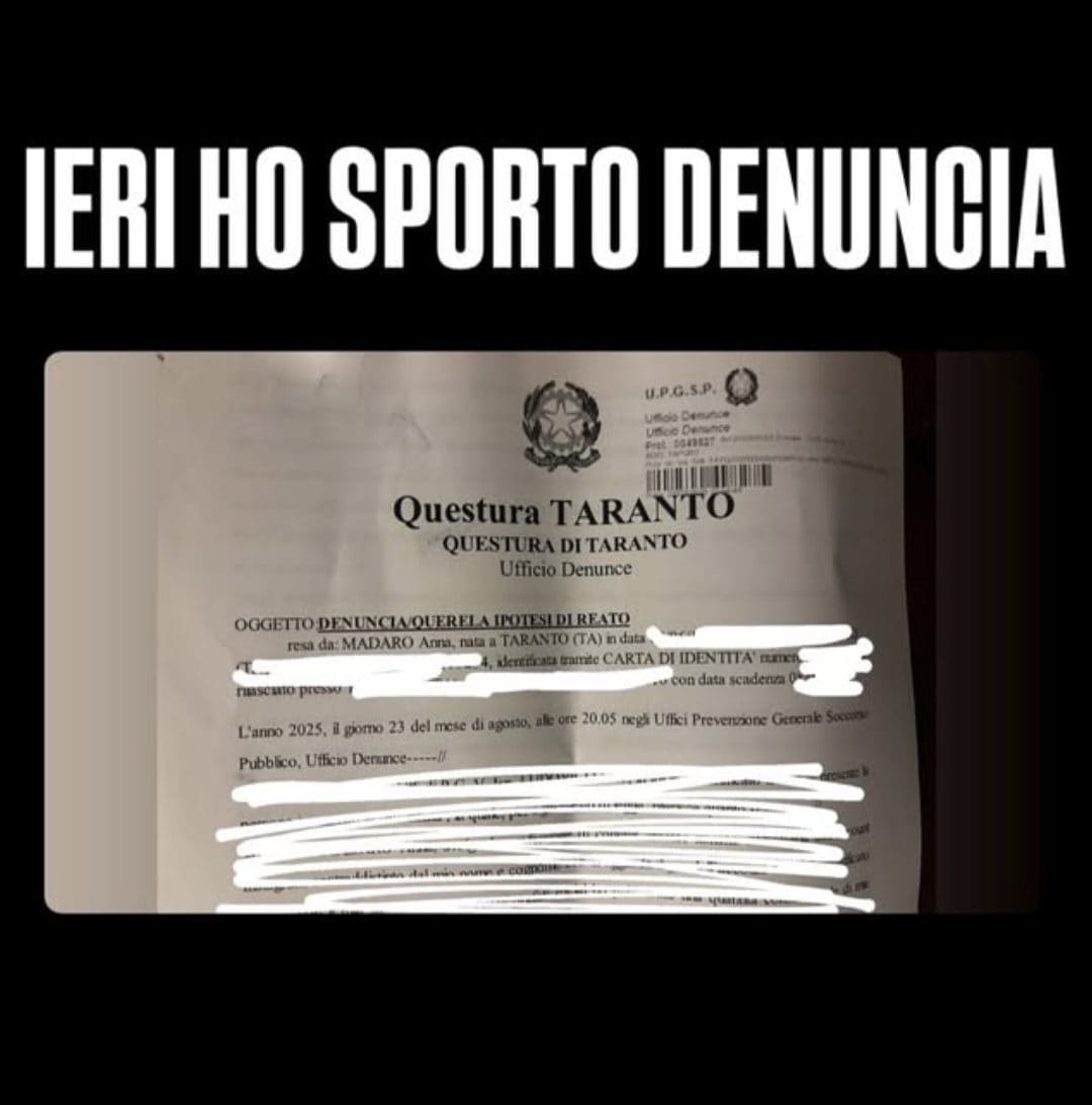 Dal profilo Instagram dell’attrice Anna Madaro