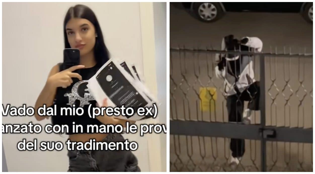 Tiktoker scopre il tradimento del fidanzato e filma l'affronto, il video è virale: "Ha provato a entrarmi in casa"