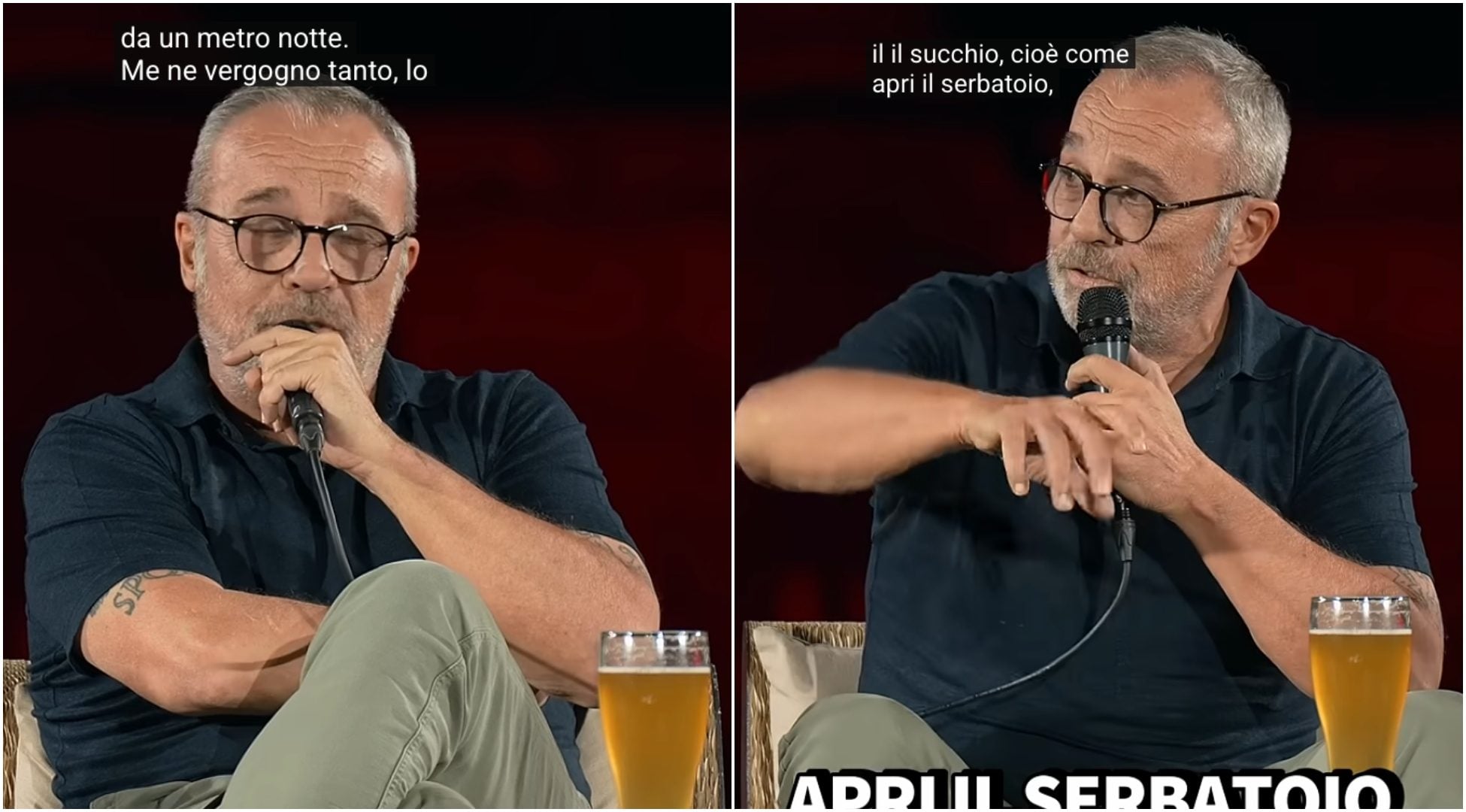Claudio Amendola confessa: "Arrestato per furto di benzina, che vergogna essere beccato da un metronotte"