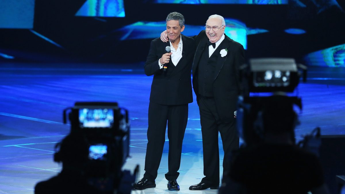 Fiorello e Pippo Baudo insieme nel 2019