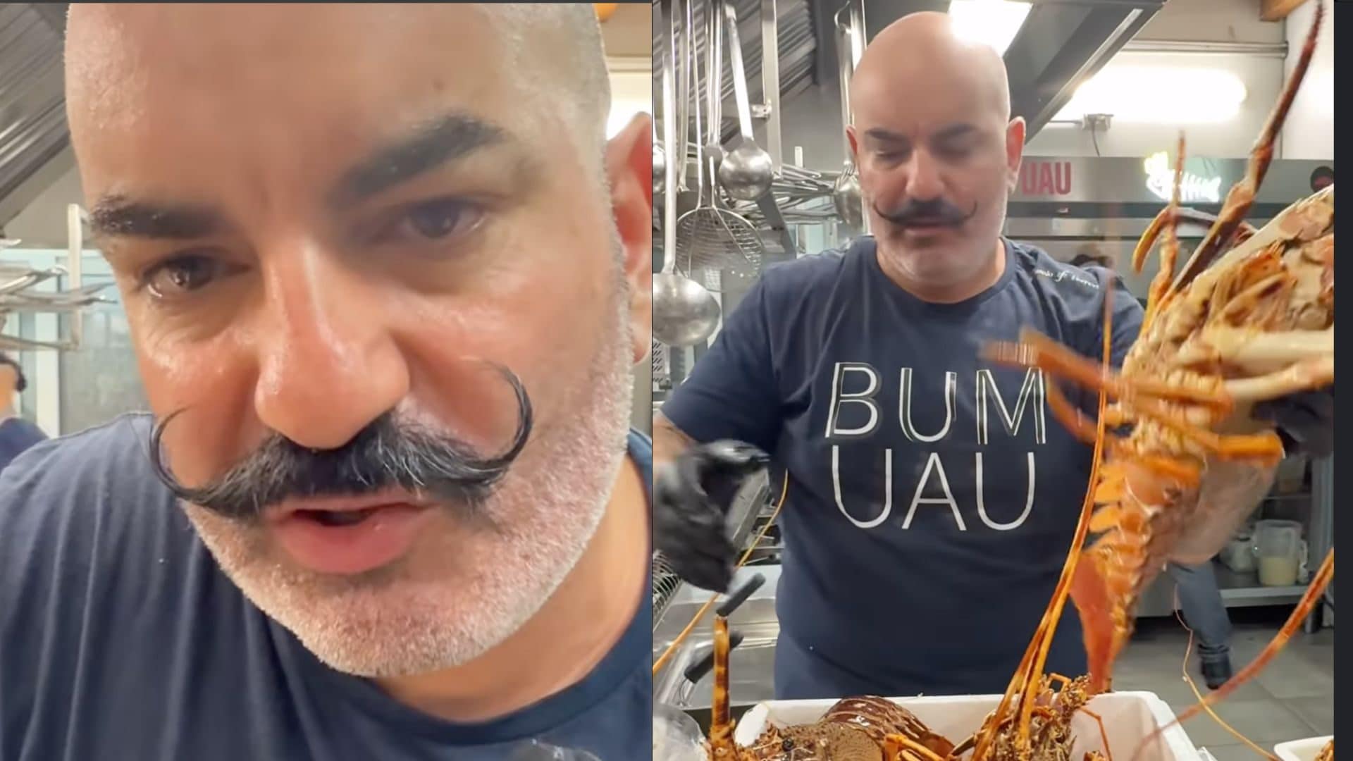 Lo chef Carmelo Ferreri e le accuse dopo il video in cui cucina un'aragosta: "Non l'ho fatta soffrire"
