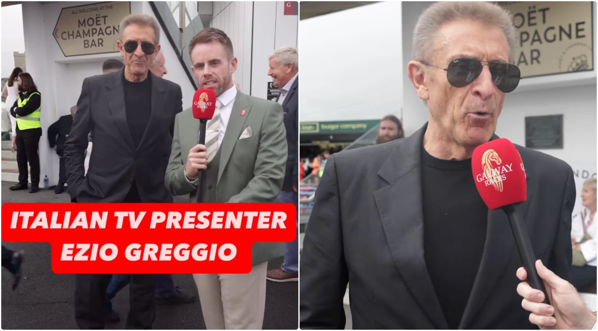 Intervistano Ezio Greggio in Irlanda senza riconoscerlo, lui: “In Italia conduco Striscia la notizia”