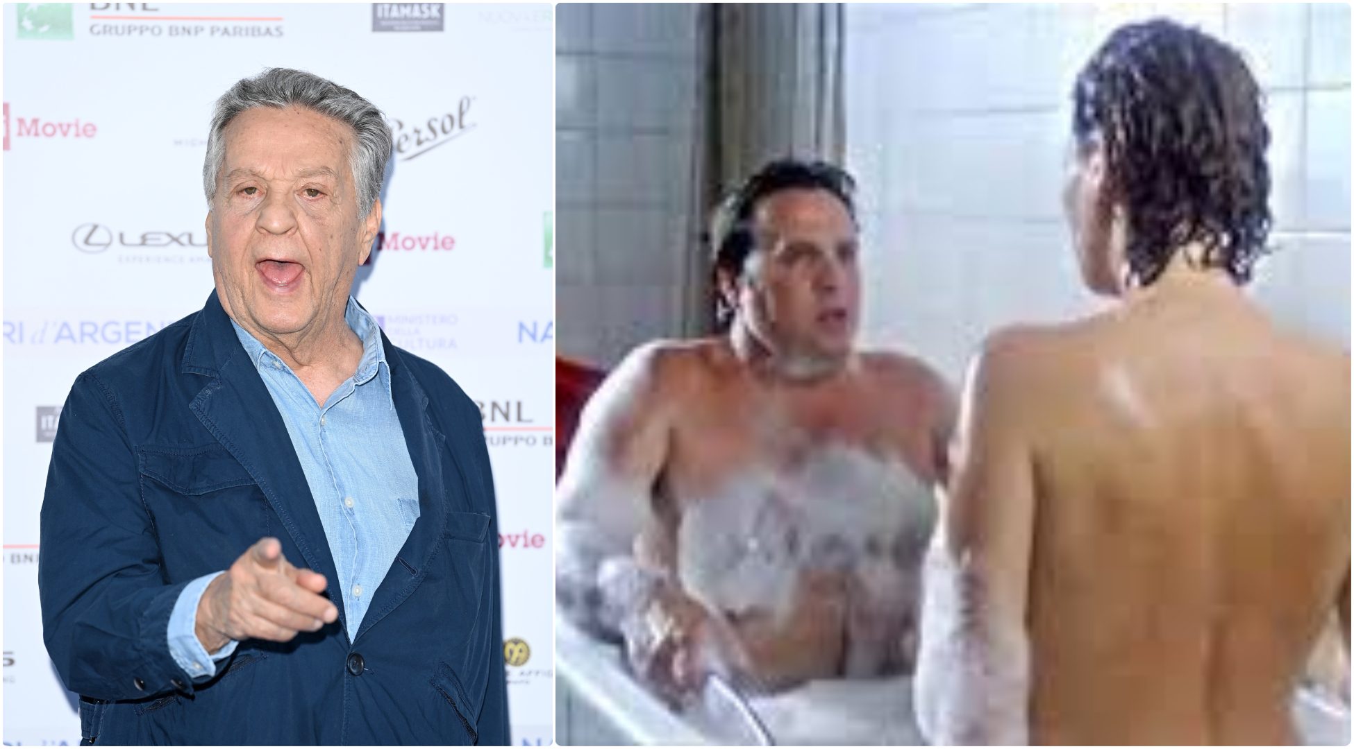 Renato Pozzetto: “Con Edwige Fenech nudi in vasca, ero su di giri. Sophia Loren salutata, non mi ha filato"
