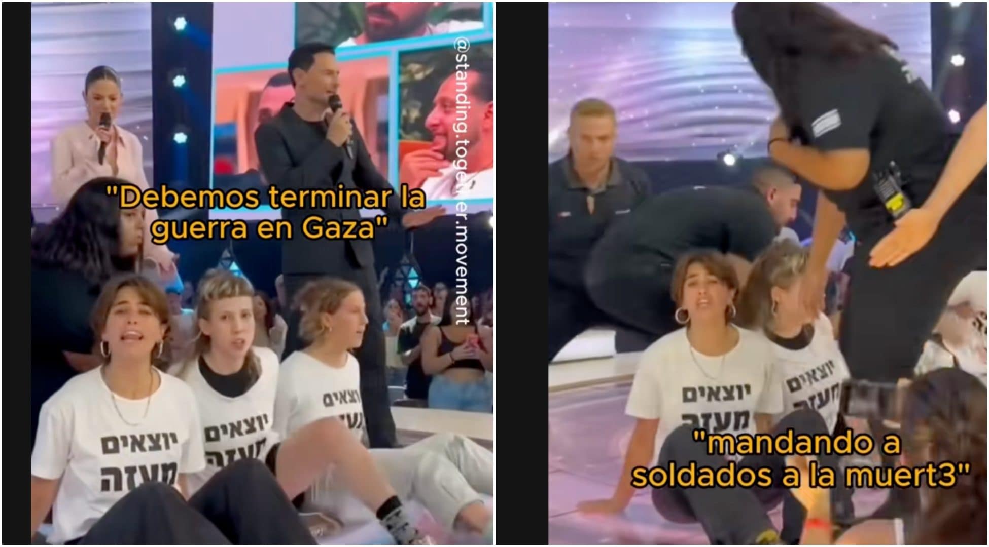 Grande Fratello israeliano, irruzione delle attiviste in diretta: "La guerra a Gaza deve finire"