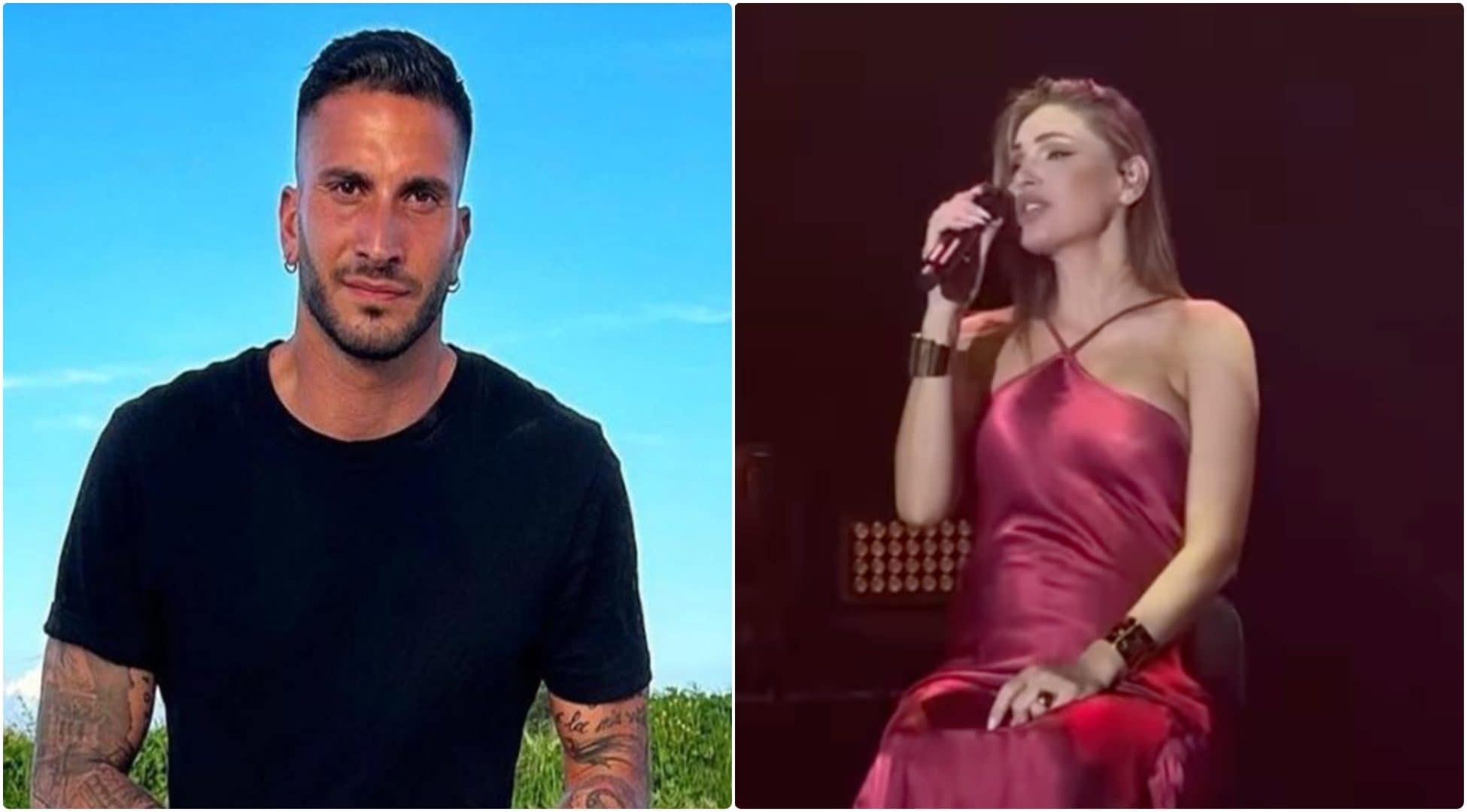Anna Tatangelo smentisce la crisi con Giacomo Buttaroni: che cosa ha detto la cantante dal palco