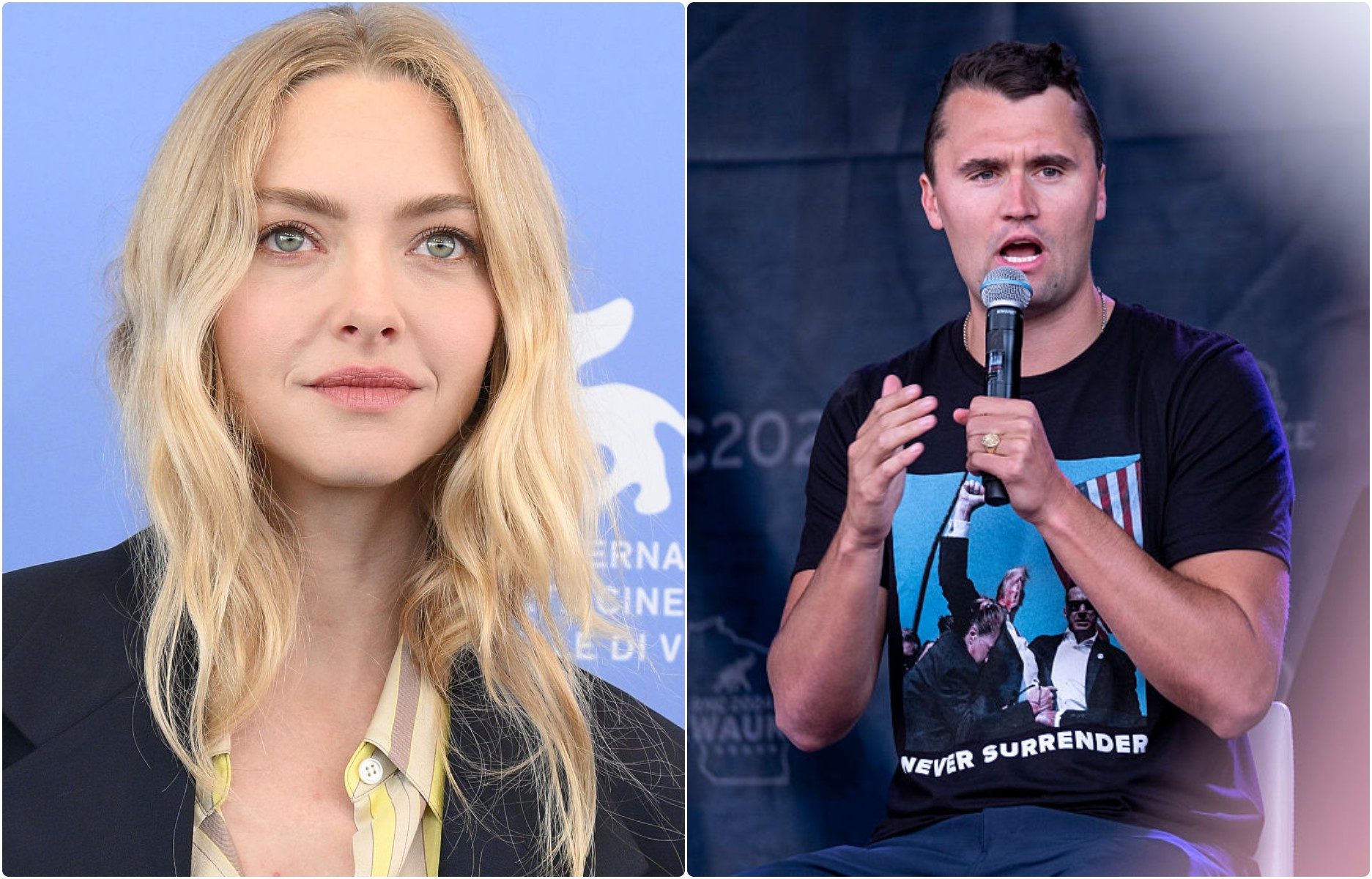 Pontida, La Maglietta Di Charlie Kirk Va A Ruba E Sul Pratone Compare - Foto 8