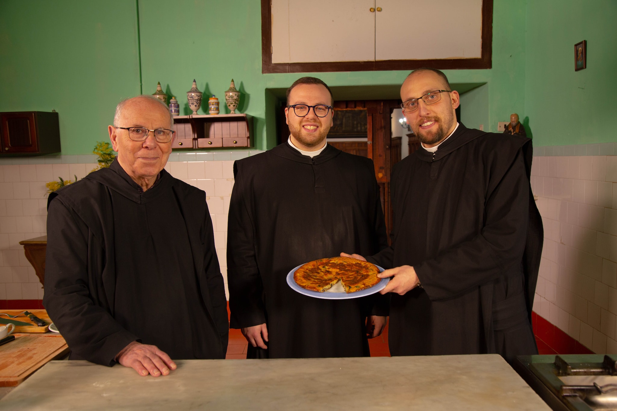 Le ricette del convento, Don Anselmo, Don Riccardo e Don Salvatore