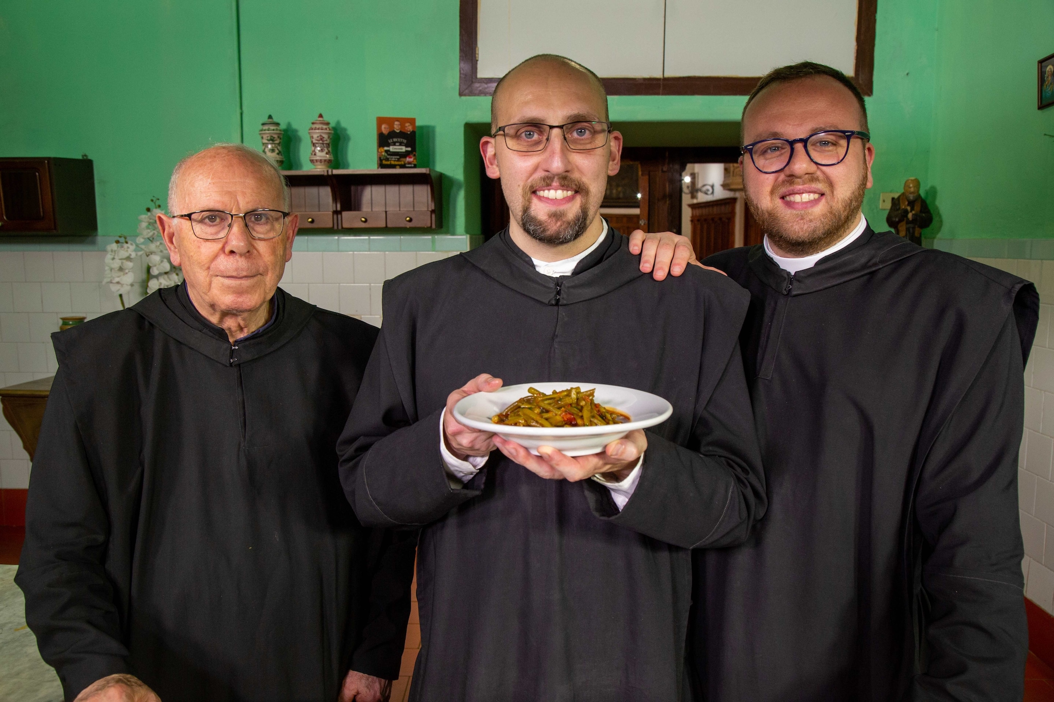 I monaci de Le ricette del convento, programma di Food Network