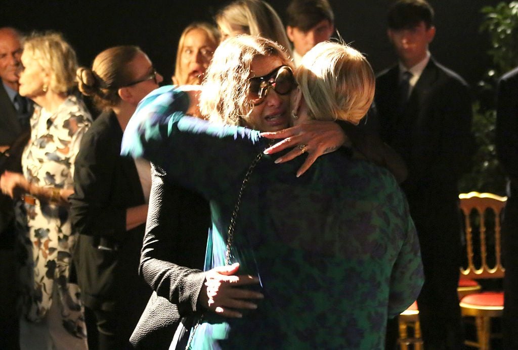 Katia Ricciarelli con Tiziana Baudo