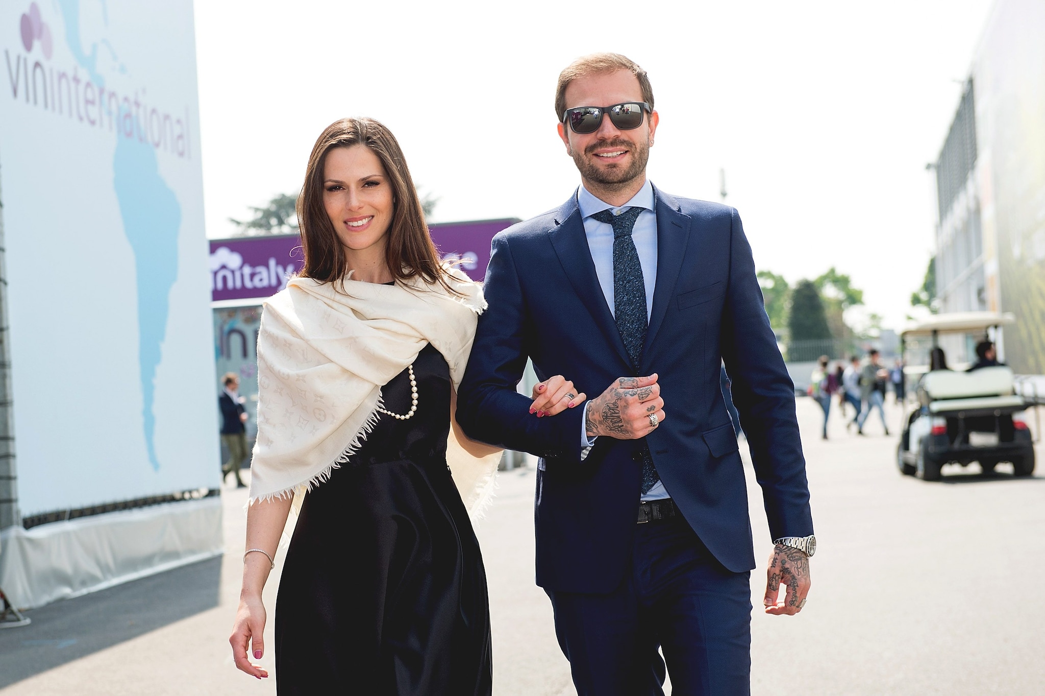 Paul Baccaglini e Thais Wiggers nel 2018