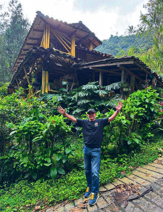 Bruno Barbieri in Colombia, fonte Instagram