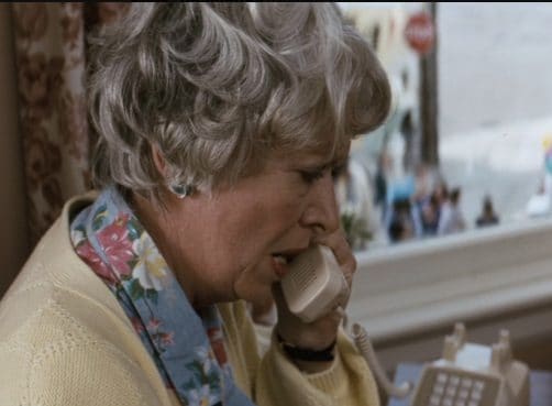 Polly Holliday in Mrs. Doubtfire