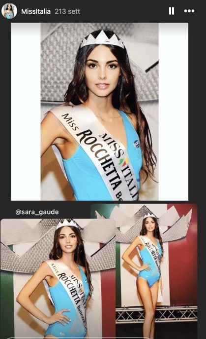 Sara Gaudenzi, Miss Italia