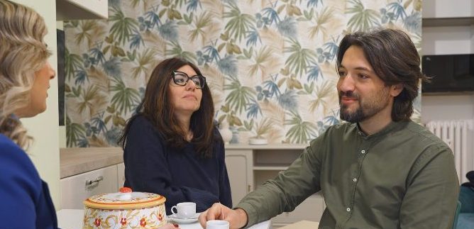Ida Di Filippo, Isidoro e Cristina nella puntata del 15 settembre di Casa a Prima Vista
