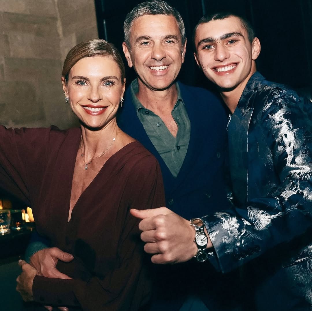 Martina Colombari, Billy Costacurta e Alessandro Costacurta