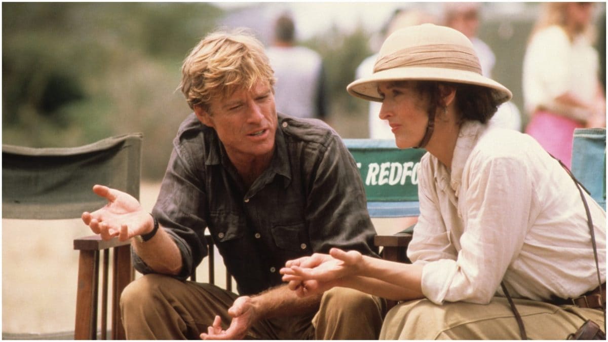 Robert Redford e Meryl Streep nel film La mia Africa