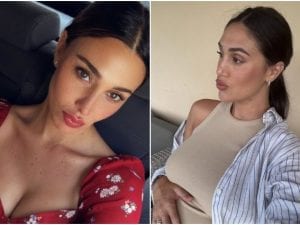 Belen Rodriguez vicina alla sorella Cecilia a pochi giorni dal parto, l&#8217;aria di crisi è ormai lontana