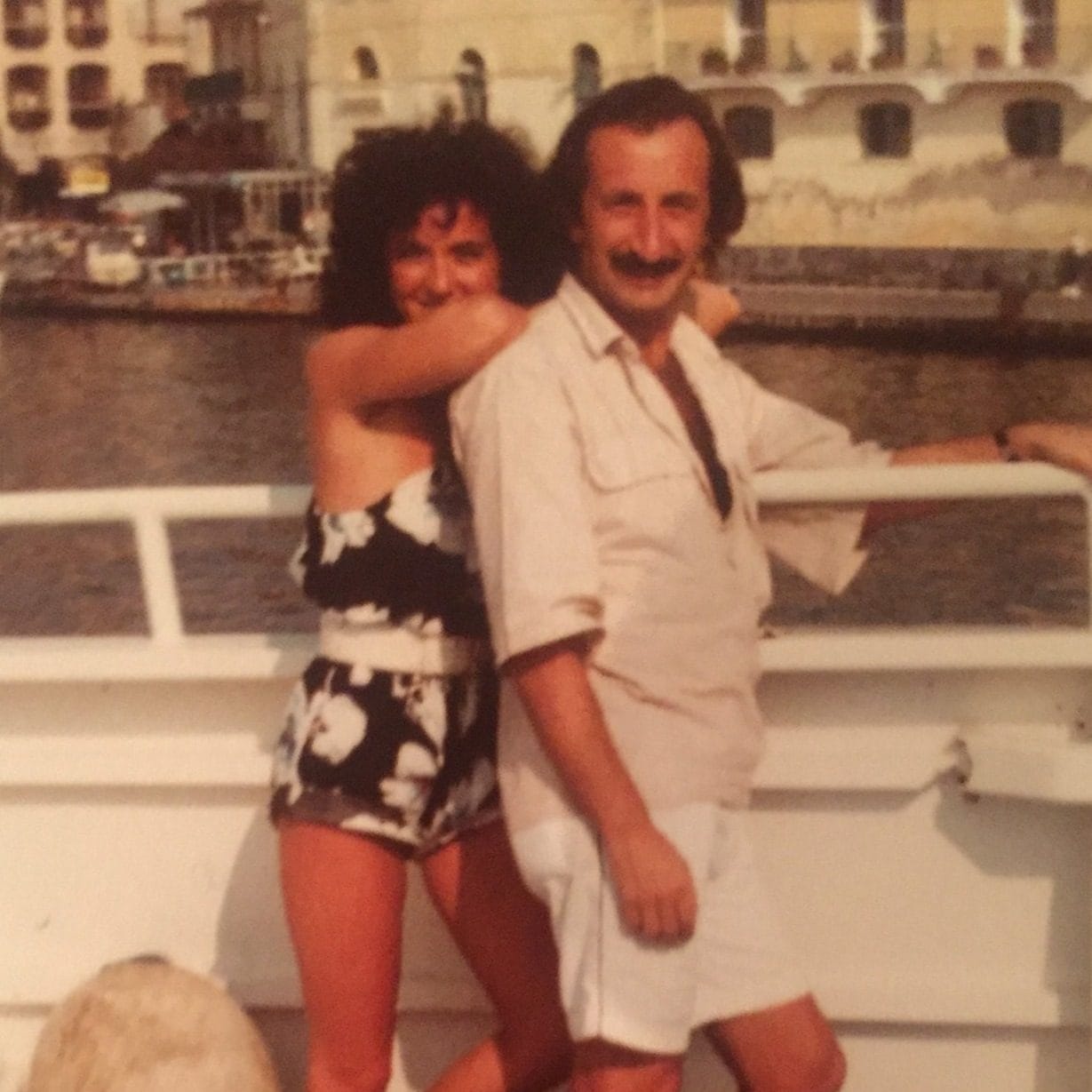 Stefania Picasso insieme al marito Franco Gatti