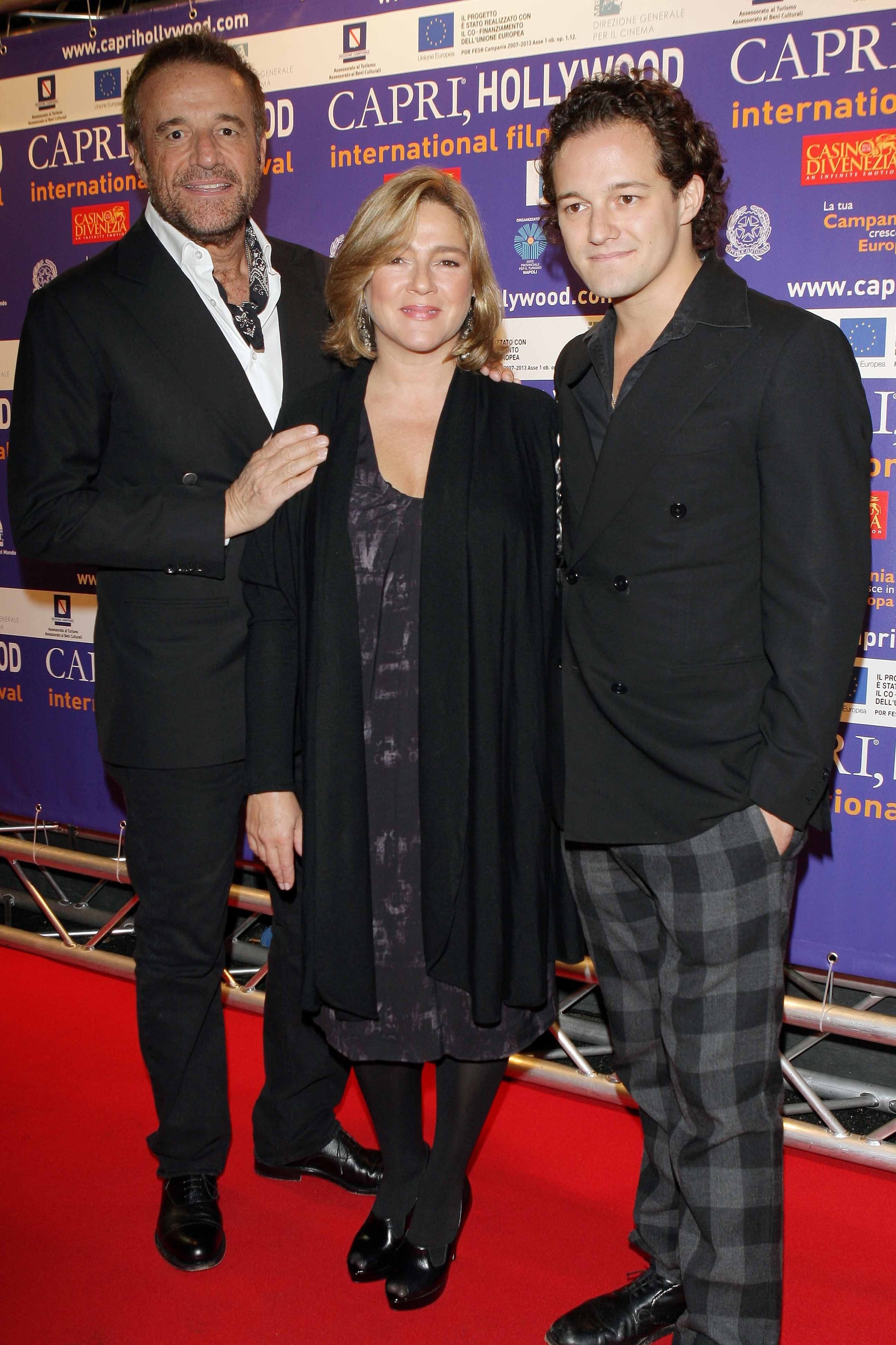 Christian De Sica, Silvia Verdone e Brando De Sica