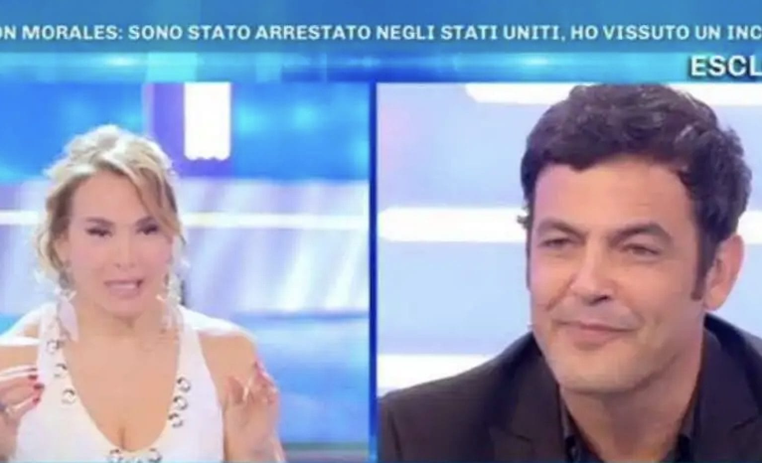 Milton Morales nell’intervista da Barbara D’Urso