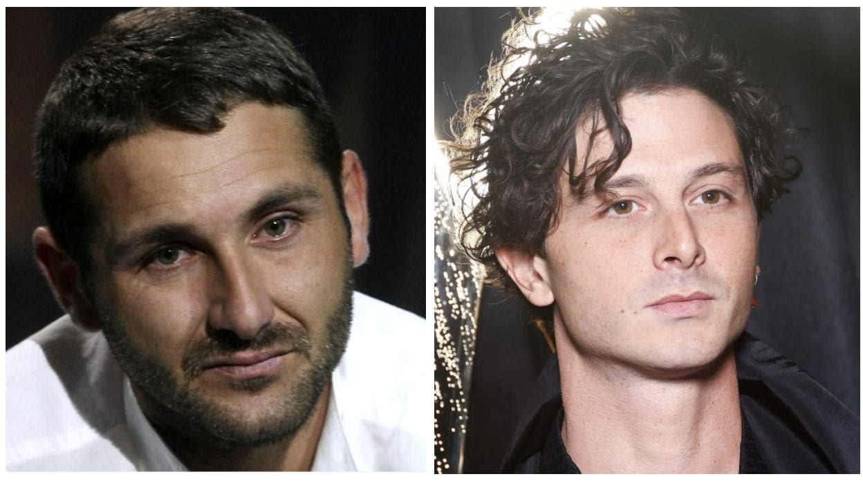 A sinistra, Salvatore Parolisi. A destra, Daniele Rienzo che gli darà il volto nella serie HBO