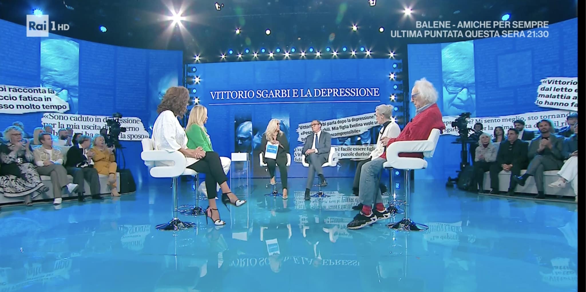 Domenica In e la depressione di Vittorio Sgarbi trattata come un raffreddore: così la Rai banalizza la salute mentale